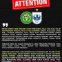 Flyer Misteri Forum Wasit Indonesia Jelang Laga Persipal VS PSIS, Isyaratkan Adanya Praktik Kotor di Balik Lapangan?