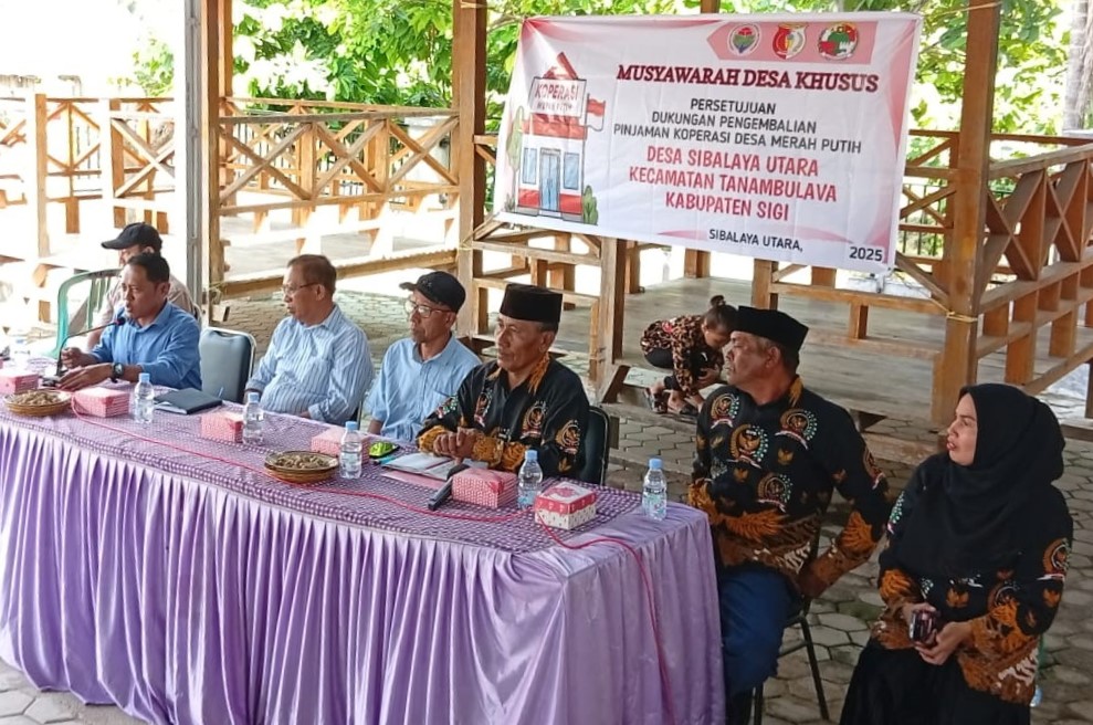 MUSDESUS Sibalaya Utara Sepakat Dukung Penguatan KMP, 30% Dana Desa Jadi Jaminan Pinjaman