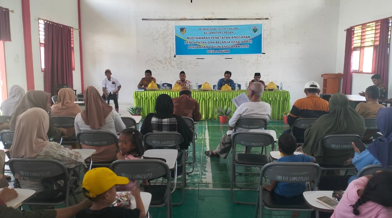 Camat Labuan Hadiri Musyawarah Penetapan APBDes Perubahan 2025, Tegaskan Pentingnya Transparansi dan Pembangunan Berkelanjutan