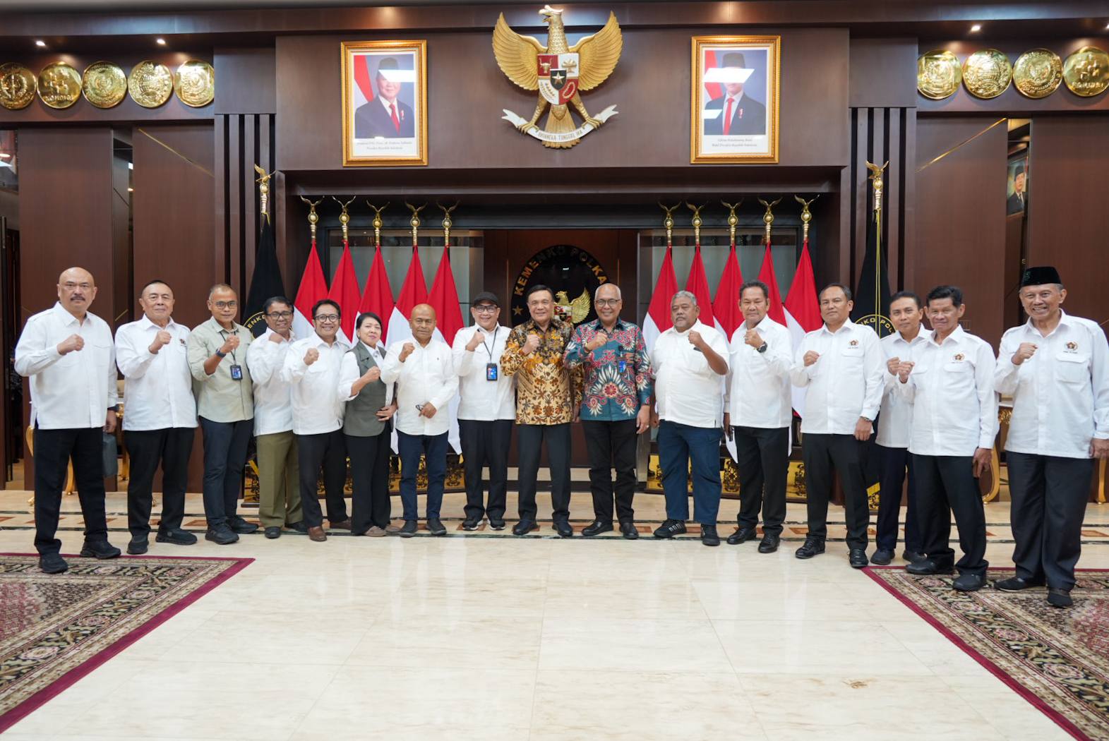 Menko Polkam dan PWI Bertemu, Bahas Transformasi Media Digital