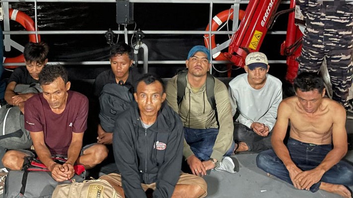 TNI AL Gagalkan Penyelundupan Enam PMI Ilegal