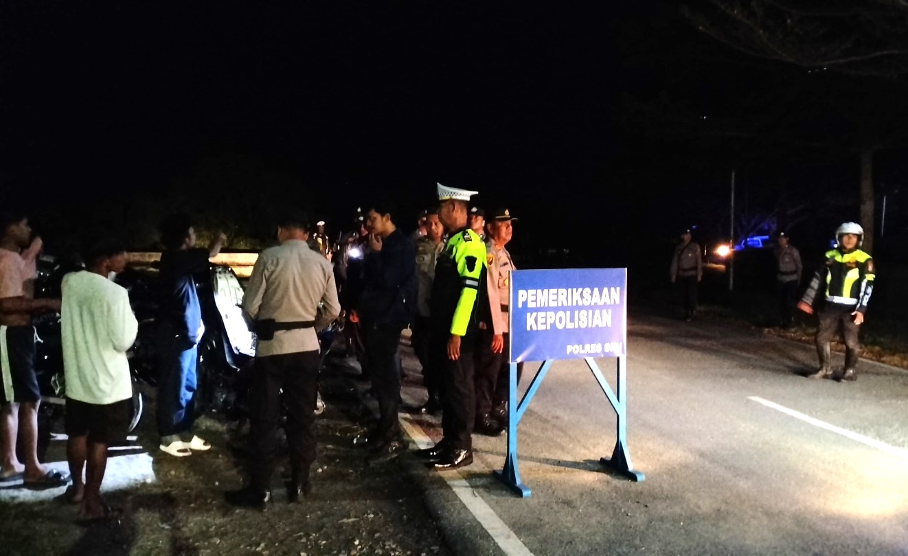 Polres Sigi Gelar Patroli Show of Force, 154 Personel Diterjunkan Jaga Keamanan Akhir Pekan
