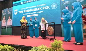 Wagub Reny Lamadjido Buka Rakerda PKK Sulteng 2025: Perkuat Kolaborasi untuk Indonesia Emas 2045