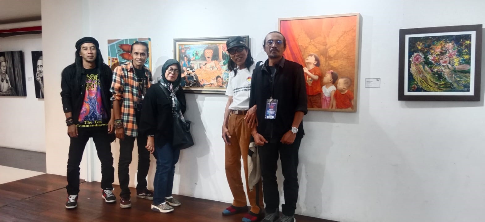 “Indonesia Bersolek”, 40 Perupa Gemparkan Balikpapan: Museum Rasa Indonesia di Satu Gedung