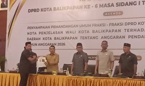 Rapat Paripurna ke-6 DPRD Balikpapan Soroti Penurunan TKD Rp1 Triliun, Pemkot Fokuskan Ulang Prioritas APBD 2026