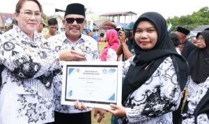 Peringatan HUT PGRI di Ogoamas Jadi Panggung Komitmen Pemerintah Perkuat Dunia Pendidikan