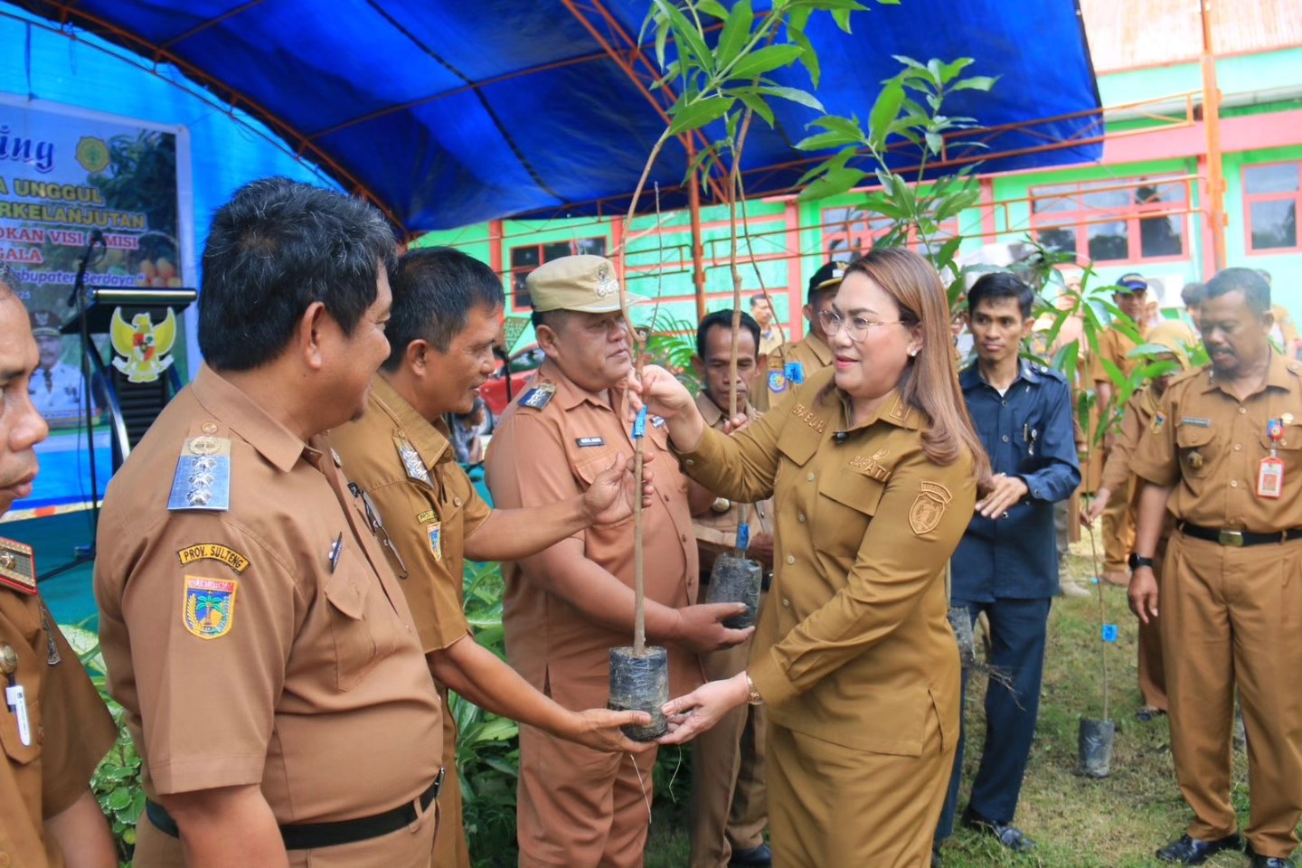 Donggala Luncurkan Mangga Unggulan, Bupati Vera: Petani Adalah Penyangga Kehidupan