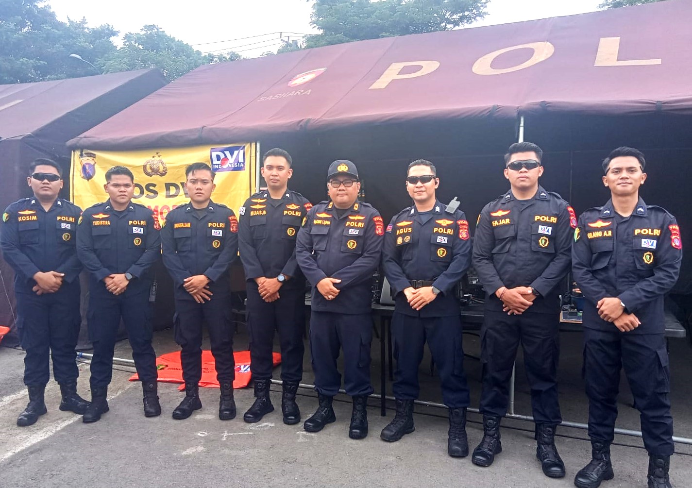 Tim DVI Polda Kaltim Unjuk Peran Strategis di Simulasi Bencana Hidrometeorologi