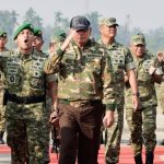 Bangun Prajurit Berkarakter dan Tangguh, Menhan Sjafrie Sjamsoeddin Suntikkan Semangat Juang di Yonif TP 852/ABY Deli Serdang