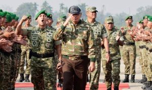 Bangun Prajurit Berkarakter dan Tangguh, Menhan Sjafrie Sjamsoeddin Suntikkan Semangat Juang di Yonif TP 852/ABY Deli Serdang