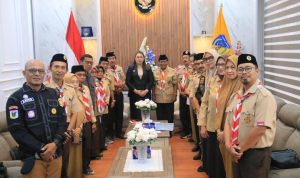 Perkuat Karakter Generasi Muda, Bupati Donggala Terima Audiensi Pengurus Gerakan Pramuka