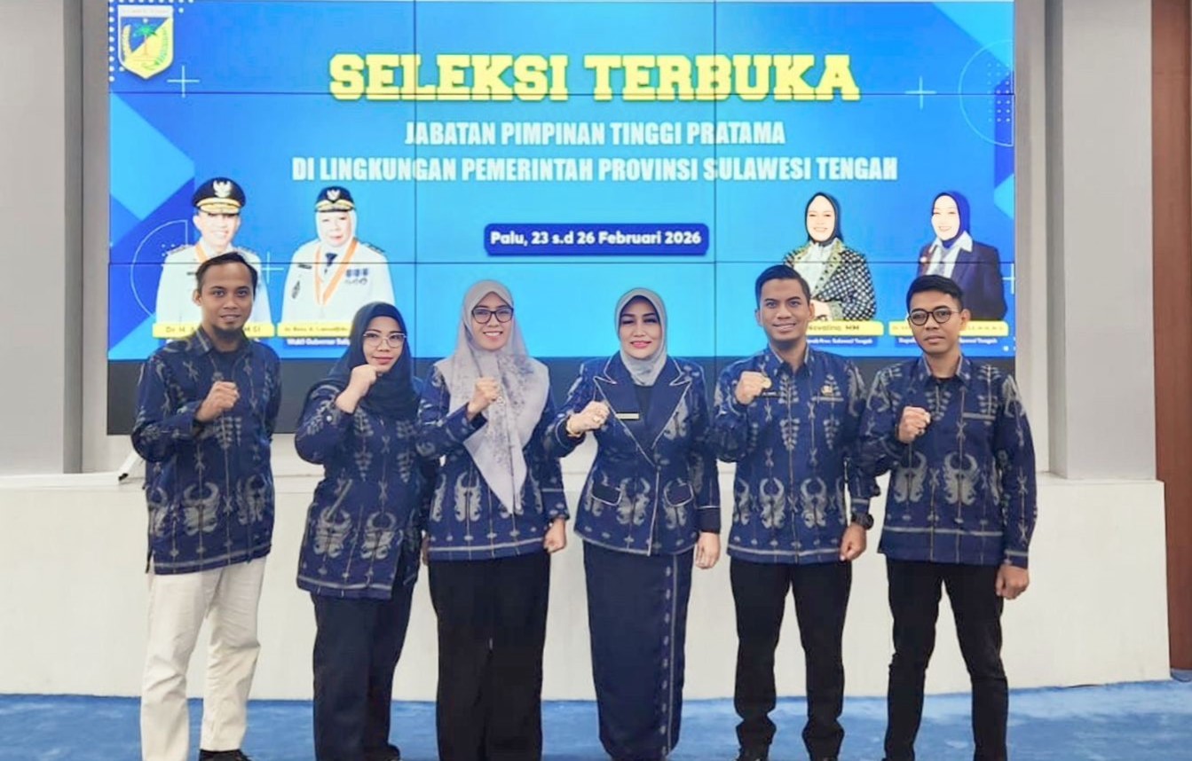 85 Pejabat Bersaing Rebut 12 Jabatan Strategis di Pemprov Sulteng