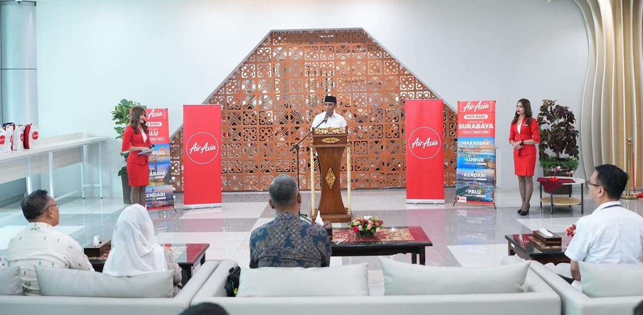 AirAsia Resmi Buka Rute Baru di Bandara Mutiara Sis Al-Jufri, Perkuat Konektivitas Sulawesi Tengah