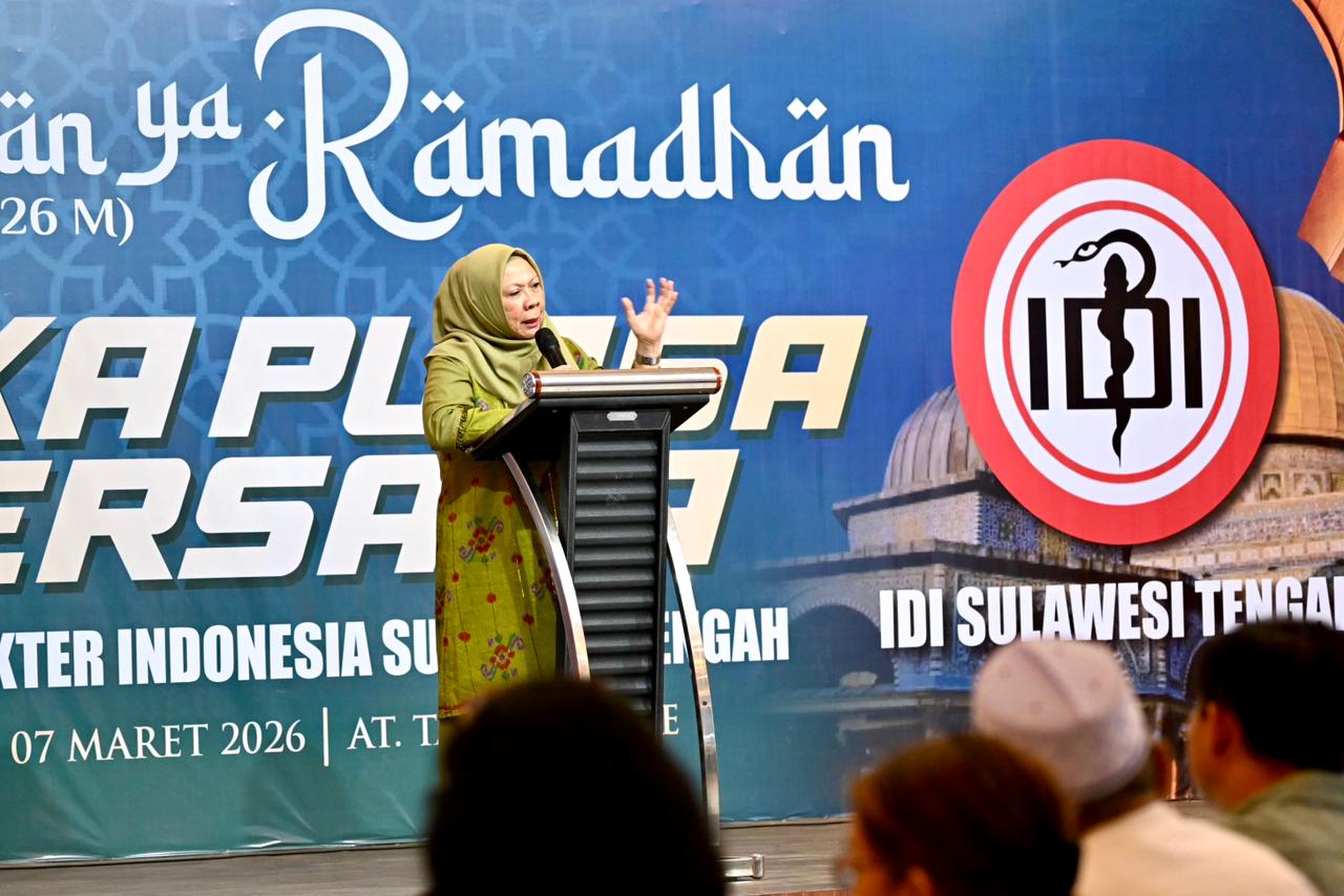 Silaturahmi Ramadan, Wagub Reny Lamadjido Ajak IDI Sulteng Perkuat Solidaritas dan Dorong Digitalisasi Layanan Kesehatan
