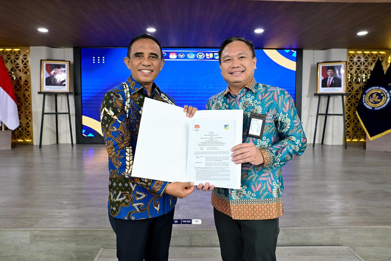 KPK Serahkan Aset Strategis ke Sulteng, Anwar Hafid Tegaskan untuk Kepentingan Masyarakat