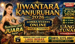 Vanya Wijaya Ajak Generasi Muda Ikut Lomba Nyanyi Tingkat Nasional “Jiwantara Kanjuruhan 2026 Season I”