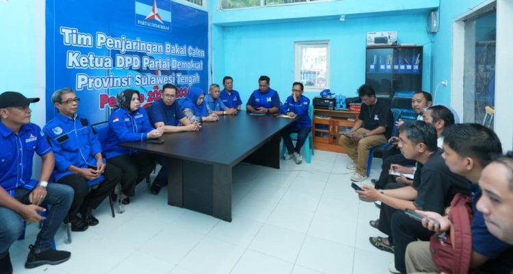 Menuju Musda V, Demokrat Sulteng Pastikan Kompetisi Ketua Tanpa Sekat