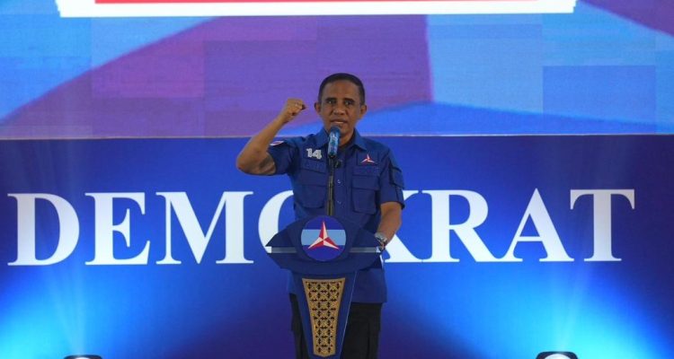 Demokrat Sulteng Bergelora, Anwar Hafid Ditetapkan Aklamasi Pimpin Partai hingga 2031