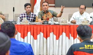 Gubernur Anwar Hafid Siap Bentuk Satgas Ketenagakerjaan, Aspirasi Buruh dan Mahasiswa Direspons Cepat