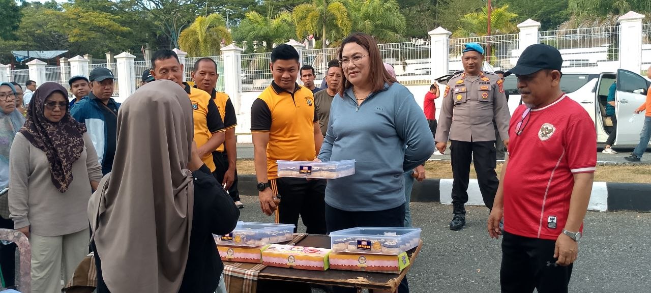 UMKM Donggala Manfaatkan Car Free Day untuk Perluas Pasar Produk Lokal