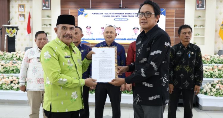 Wabup Donggala Terima Penyerahan Fasilitator Berani Mombangu, Perkuat Akselerasi Pengentasan Kemiskinan di 50 Desa