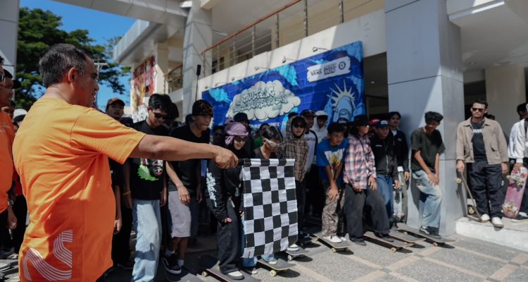 Gubernur Anwar Hafid Lepas Parade Skateboarding, Sulteng Siap Miliki Arena Bertaraf Nasional
