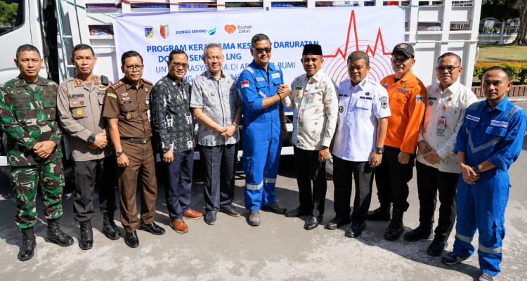 PT Donggi Senoro LNG Salurkan Bantuan Korban Gempa, Gubernur Anwar Hafid: Bukti Nyata Kepedulian untuk Masyarakat Sulteng