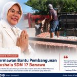 Sentuhan Dermawan di Donggala, Mushala SDN 17 Banawa Dapat Bantuan Material dari Mitra MBG