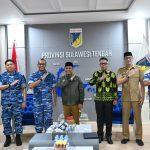 Gubernur Anwar Hafid Terima Danlanud Sultan Hasanuddin, Bahas Pengembangan Lanud Palu dan Penguatan Kesiapsiagaan Bencana