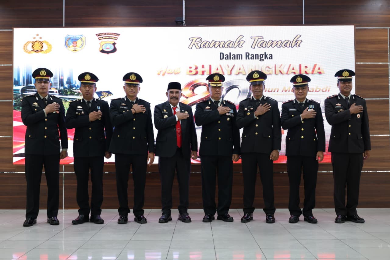 Sinergi Pemkab dan Polres Donggala Kian Solid di HUT Bhayangkara ke-80, Wabup: Polri Pilar Stabilitas Pembangunan Daerah