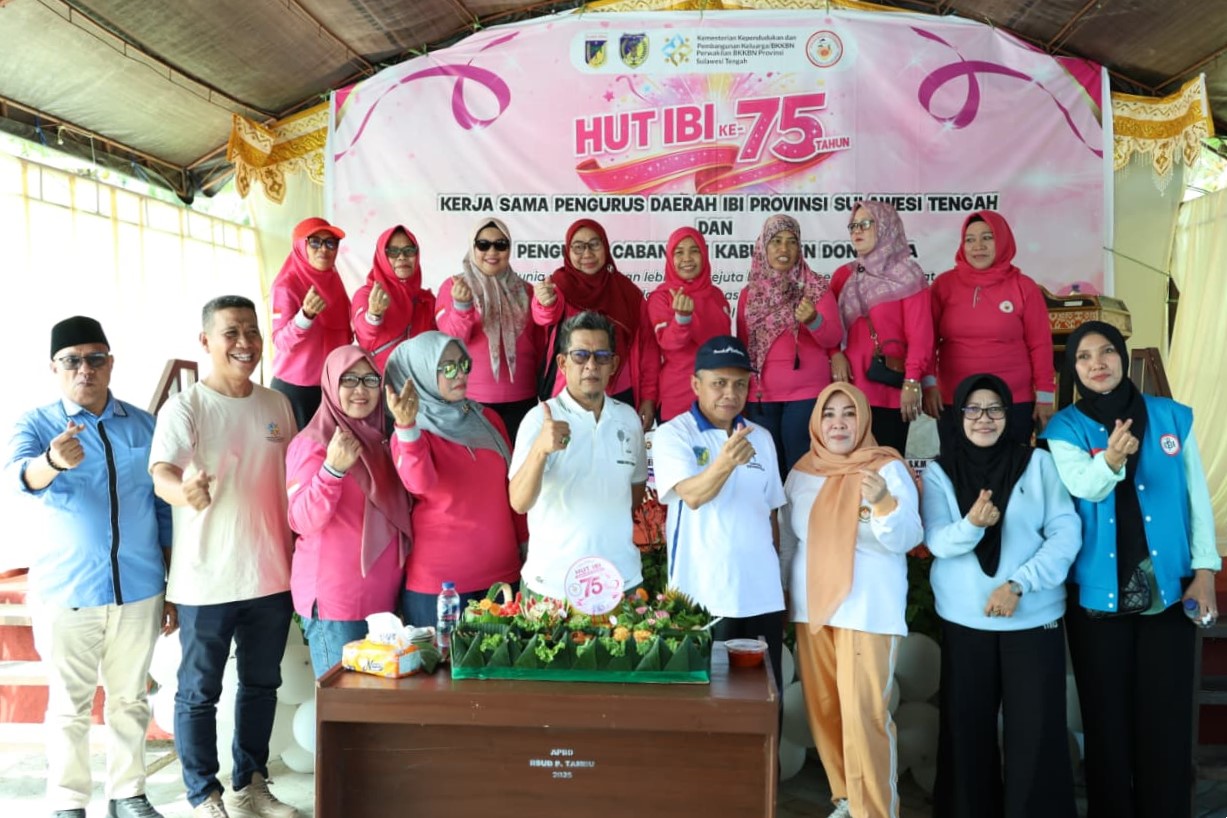 Dari Tangan Para Bidan, Masa Depan Generasi Emas Dimulai: HUT IBI ke-75 Jadi Momentum Perkuat Layanan Kesehatan di Donggala