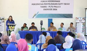 Proyek SUTT Tambu–PLTU Palu 3 Dipercepat, Bupati Vera Minta Hak Masyarakat Dijaga