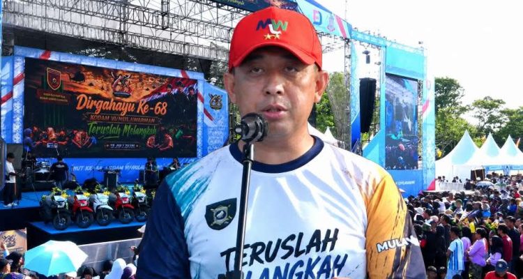 Pangdam VI/Mulawarman Mayjen TNI Krido Pramono Luncurkan Lagu Inspiratif "Teruslah Melangkah"