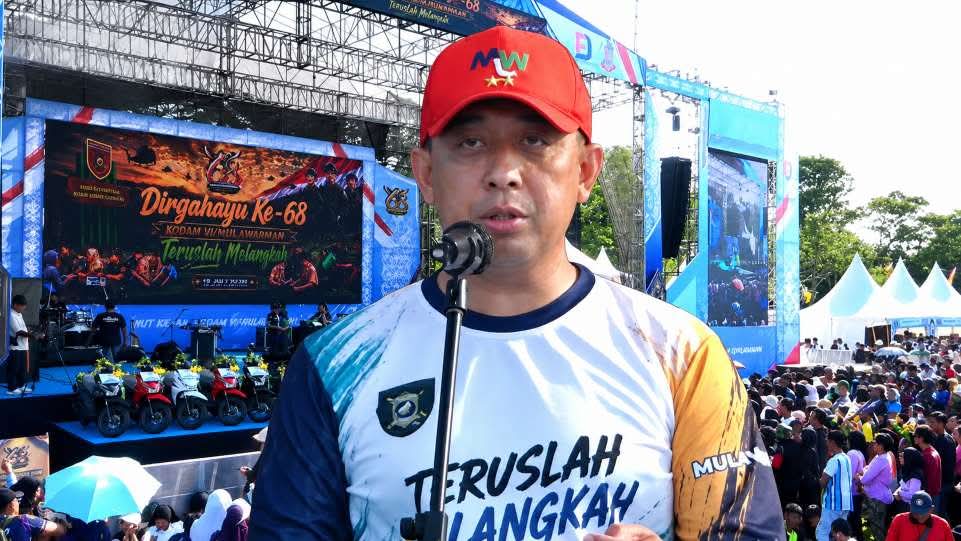 Pangdam VI/Mulawarman Mayjen TNI Krido Pramono Luncurkan Lagu Inspiratif "Teruslah Melangkah"