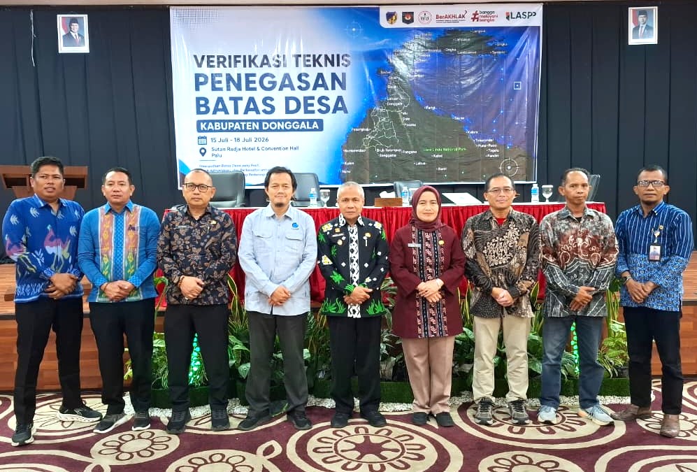 Pemkab Donggala Percepat Penegasan Wilayah Lewat Program ILASPP 2026