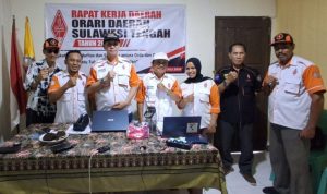 Rakerda ORARI Sulteng Digelar Daring, Ketua Tekankan Soliditas Organisasi
