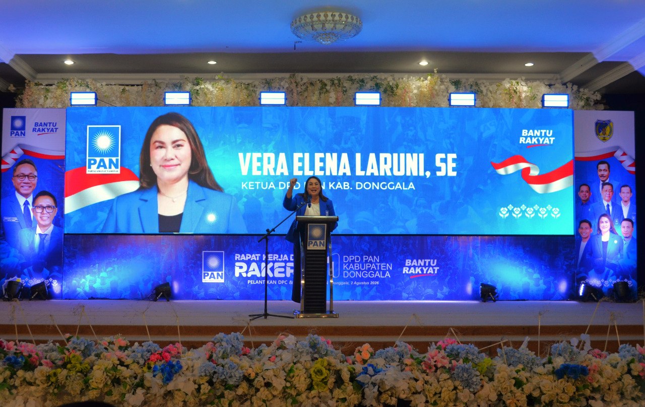Vera Laruni Pacu Mesin PAN, Bidik Delapan Kursi DPRD Donggala pada 2029