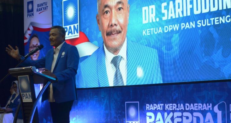 Ketua PAN Sulteng Serukan Kader Selalu Hadir di Tengah Rakyat, Sarifuddin Sudding Sumbang Rp100 Juta untuk Penguatan PAN Donggala