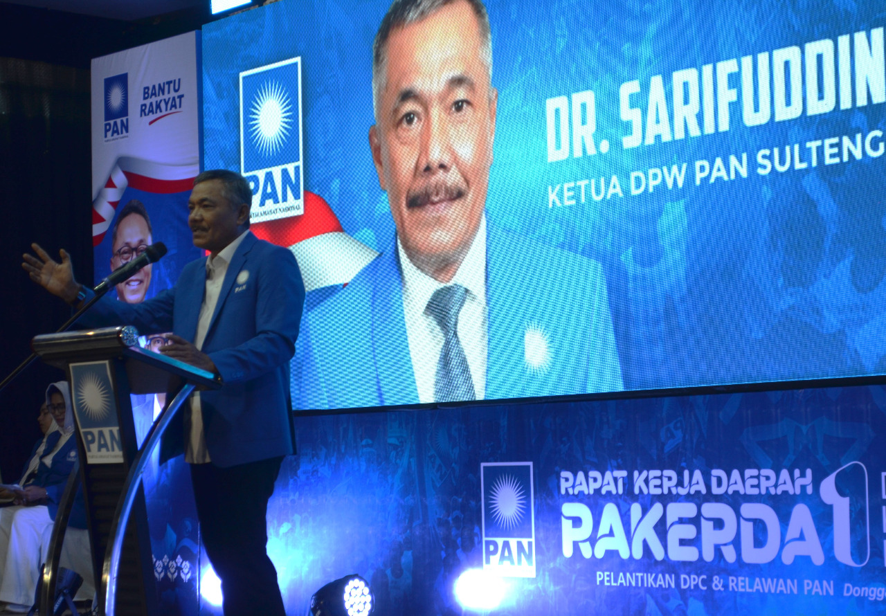 Ketua PAN Sulteng Serukan Kader Selalu Hadir di Tengah Rakyat, Sarifuddin Sudding Sumbang Rp100 Juta untuk Penguatan PAN Donggala