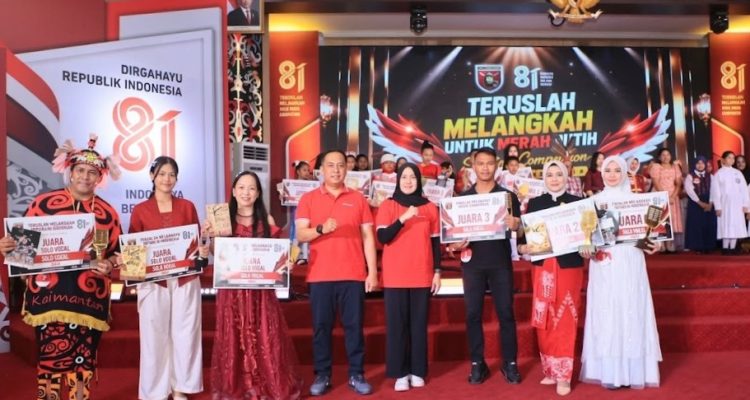 Mayjen Krido Pramono Rayakan HUT ke-81 RI Lewat Panggung Musik “Teruslah Melangkah untuk Merah Putih”