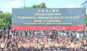 TMMD ke-123 Buka Jalan Baru bagi Kepulauan Umbele, Anwar Hafid Dorong Percepatan Pembangunan TMMD ke-123 Buka Jalan Baru bagi Kepulauan Umbele, Anwar Hafid Dorong Percepatan Pembangunan