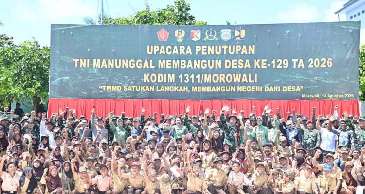 TMMD ke-123 Buka Jalan Baru bagi Kepulauan Umbele, Anwar Hafid Dorong Percepatan Pembangunan