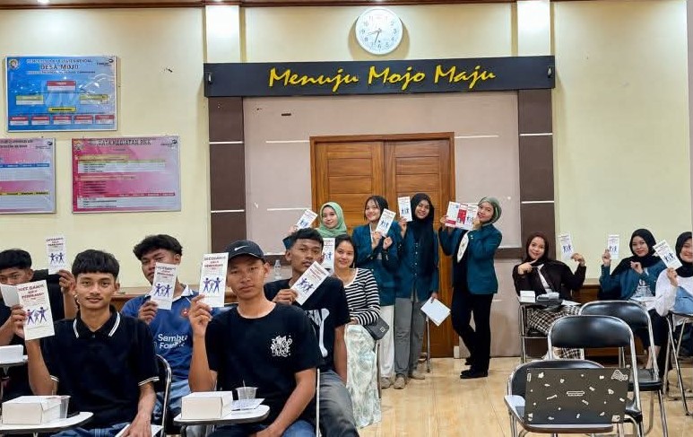 Mahasiswa KKN-R Universitas Diponegoro Bangun Gerakan Pencegahan Pernikahan Dini dan Stunting di Desa Mojo