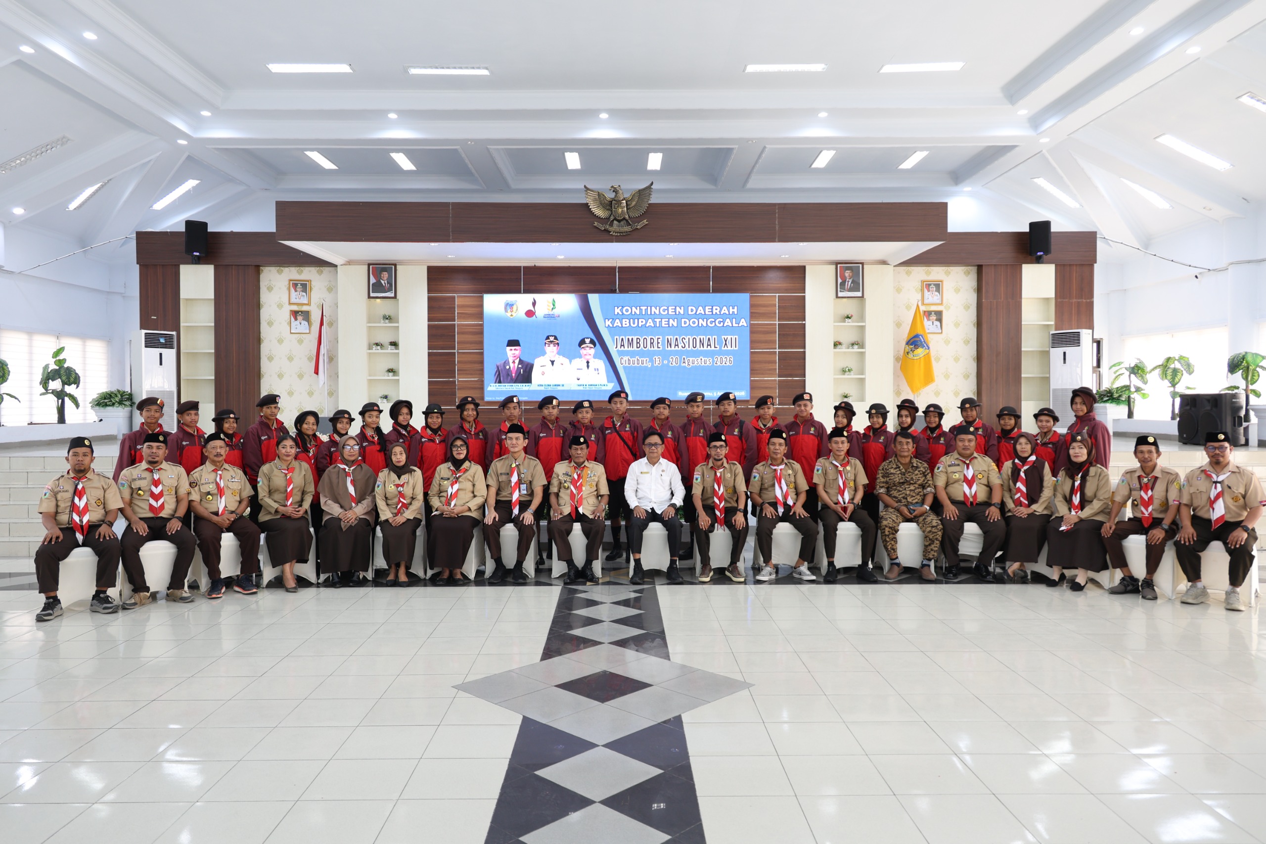 Lepas Kontingen Jambore Nasional XII, Pemkab Donggala Targetkan Pramuka Jadi Duta Karakter dan Kebanggaan Daerah