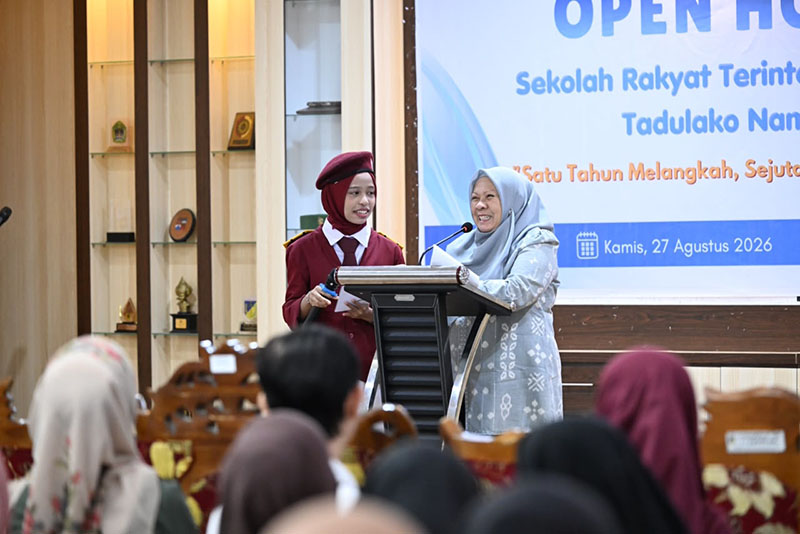 Siswa Sekolah Rakyat Palu Kuasai Empat Bahasa Asing