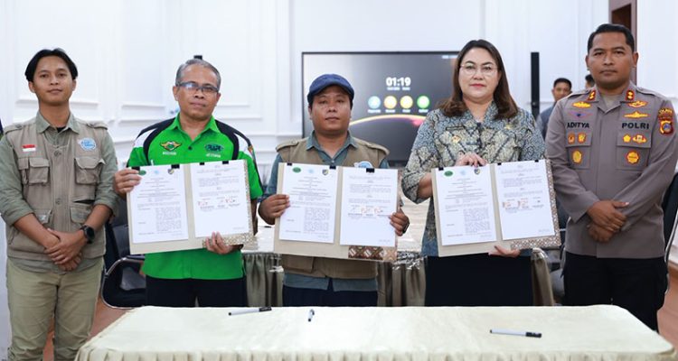 Donggala Satukan Polisi, Pertanahan dan Komunitas untuk Perkuat Pendapatan dan Mitigasi Bencana