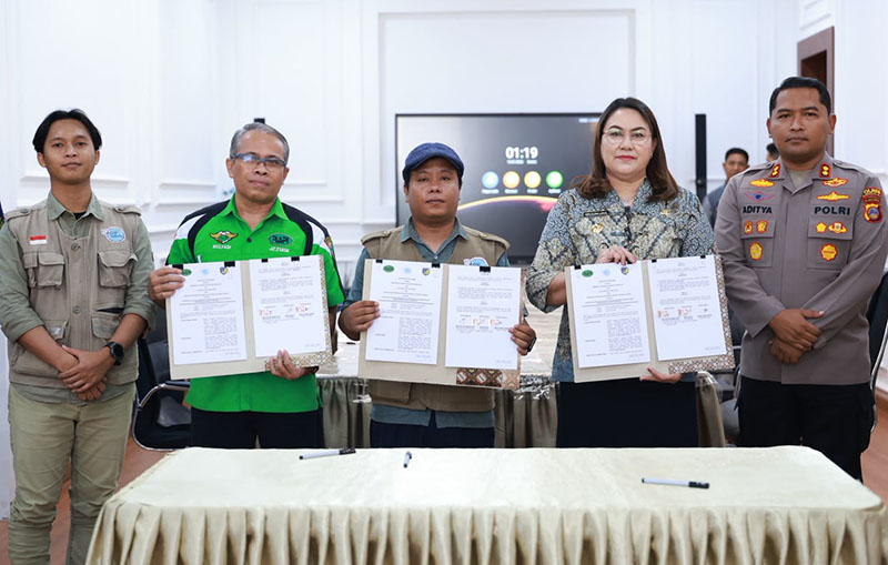 Donggala Satukan Polisi, Pertanahan dan Komunitas untuk Perkuat Pendapatan dan Mitigasi Bencana